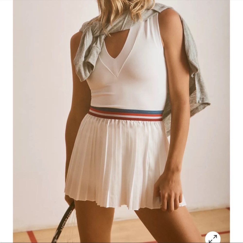 Free People Movement You Got Served Tennis Mini Dress NWT